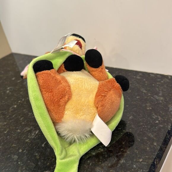 Disney Baby Bambi Plush With Plush Leaf Swaddle Blanket  11” - Picture 6 of 12